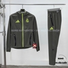Áo Thể Thao Chính Hãng Adidas Real Madrid Tiro 25 Competition Vis Tech Travel Jacket - màu Xanh Rêu JV5322