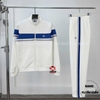 Áo Thể Thao Chính Hãng Sergio Tacchini Goat Tamarindo Colorblock Track Top - màu Trắng TMTR10-244-WHS
