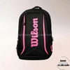 Balo Thể Thao Chính Hãng Wilson EMEA Reflective Backpack Special Edition - màu Đen Hồng WR8003704001