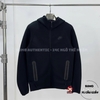 Áo Thể Thao Chính Hãng Nike Tech Fleece Full Zip Windrunner Hooded - màu Đen FB7922-010