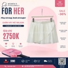 Chân Váy Thể Thao Chính Hãng Wilson Tennis Skirt White - màu Trắng WW00062331-WTA