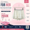 Chân Váy Thể Thao Chính Hãng Winning Tennis Skirt in Sandrift - màu Trắng WW00561531-GYC