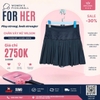 Chân Váy Thể Thao Chính Hãng Wilson Midtown Tennis Skirt - màu Đen WW00160331-BKA