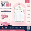 Áo Thể Thao Chính Hãng Fila Tennis Golji Collar Tank Top - màu Trắng FS2ITH2352F-OWH