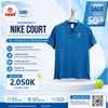 Áo Thể Thao Chính Hãng Màu Xanh Nike Court Heritage Tennis FQ2102-415