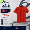 Áo Thể Thao Chính Hãng About Spring Tennis Rock Crew - màu Đỏ ATTS19-002