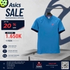 Áo Thể Thao Chính Hãng Asics T-Shirt Men Light Blue - màu Xanh Dương 2041A311-400