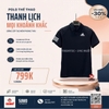 Áo Thể Thao Adidas Màu Đen - Tennis Adidas 3 Sọc - GL5421