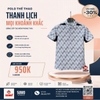 Áo Thể Thao Chính Hãng Tigora Golf Polo Men Shirt - màu Trắng TR-1H1084P-7300