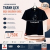 Áo Thể Thao Chính Hãng Lecoq cổ tròn - màu Đen L241MCNA0312-B01