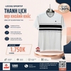 Áo Thể Thao Chính Hãng Lecoq cổ tròn - màu Trắng L252MCNRTS03-A02