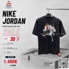 Áo Thể Thao Chính Hãng Nike Air Jordan Graphic T-Shirt White - màu Đen HJ2930-010