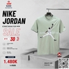 Áo Thể Thao Chính Hãng Nike Jordan Flight MVP Tee - màu Xanh Lá Nhạt FN5991-005