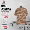 Áo Thể Thao Chính Hãng Nike JORDAN BRAND M J AJ ELE WM 85 SS CREW - màu Nâu HF0258-223