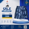Quần Thể Thao Chính Hãng Adidas Originals Football Men's Swim Shorts - màu Xanh Dương JX2575