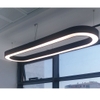 Đèn thả văn phòng hình OVAL 1200x600