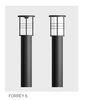 Đèn Bollard sân vườn FORREY