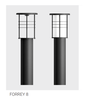Đèn Bollard sân vườn FORREY