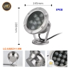 Đèn led âm nước LC-UG8211-9W
