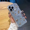 Ốp Gấu Xám Viền Thẳng Chống Sốc