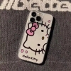Ốp Kitty Face Viền Thẳng Chống Sốc
