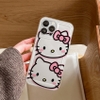 Ốp Kitty Face Viền Thẳng Chống Sốc
