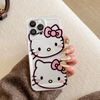 Ốp Kitty Face Viền Thẳng Chống Sốc