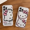Ốp Kitty Face Viền Thẳng Chống Sốc