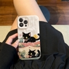 Ốp mèo cute nếp gấp