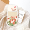 Ốp Romantk flower gương sóng