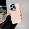 Ốp Silicone Mềm Mạ Điện Kim Loại Màu Trơn