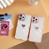 Ốp Heart Icon cam lồi trong