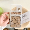 Ốp Cute Capybara TPU trong mờ
