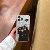 Ốp Couple Cats Mềm Ánh Bạc
