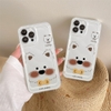 Ốp Cute Puppy Hoa Viền Thẳng Chống Sốc