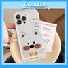 Ốp Cute Puppy Hoa Viền Thẳng Chống Sốc