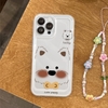 Ốp Cute Puppy Hoa Viền Thẳng Chống Sốc