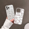 Ốp Hello Cat TPU Trong Mờ