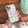 Ốp Hello Cat TPU Trong Mờ