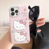Ốp Lovely Kitty Mềm Ánh Bạc