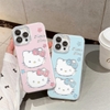 Ốp Lovely Kitty Mềm Ánh Bạc