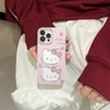 Ốp Lovely Kitty Mềm Ánh Bạc