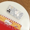 Ốp Puppy Fly Mềm Ánh Bạc
