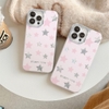 Ốp Pink Star Mềm Ánh Bạc