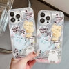Ốp Happy Cat Mềm Ánh Bạc