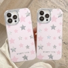 Ốp Pink Star Mềm Ánh Bạc