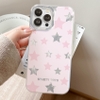 Ốp Pink Star Mềm Ánh Bạc