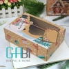 Hộp giấy kraft Noel 22*15*7cm