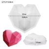 Khuôn silicon hình tim 22.6*19.5*5.5cm