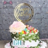 Topper cắm bánh mica HPBD